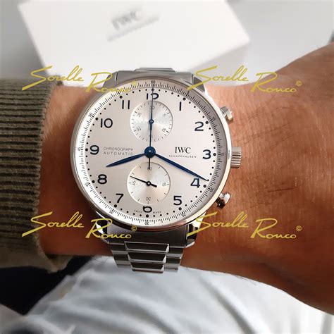 iwc portoghese acciaio